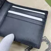 Män av högsta kvalitet korta plånböcker Italien kvinnor BI-FORD WALLET Luxurys Designers Dollar Läder Business Credit Holder With Gift Box234U