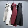 Men's Vests Duck White Down Jacket And Women's Mediumlength Koreanstyle Stylish Handsome Cargo Coat Thick Winter COUPLE 221201