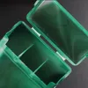 Cool Plastic Herb Tobacco Cigarette Case Portable Interlayer Separate Storage Flip Cover Box Innovative Protective Shell Smoking Holder Stash Lighter Container