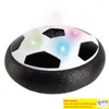 Novelbelysning Fantastiska barnleksaker Hover Soccer Ball med färgglada LED -ljus pojkar flickor barns fotboll för inomhus utomhus