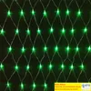 LED NET STRING LICTEN Kerstmis Outdoor Waterdicht Mesh Fairy Light Wedding Party Lamp met 8 functiecontroller