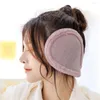 Berets Winter Plush Ear Muffs Women Men Warm Earflaps Cosy Earmuffs Soft Warmer Outdoor Cycling Riding Skiing Cover