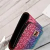 Paillette Women Designer Wallets Lady Fashion Casual Zero Card Purses Female Clutchs No410