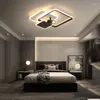 Ceiling Lights Modern LED Bedroom Light Living Room Square Lighting El Villa Interior Wholesale