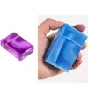 Mooie Kleurrijke Plastic Tabak Sigarettenkoker Draagbare Aparte Opslag Flip Cover Box Innovatieve Beschermende Shell Rookhouder Stash Aansteker Container