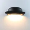 Wall Lamp Nordic Modern LED Simplicity Hat Shape Waterproof Outdoor Garden Lights Corridor Stairs Bedroom Decor