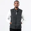 Hommes Gilets Automne Hiver Gilet Hommes Col Montant Coupe-Vent Léger Sans Manches Veste Hommes Grande Taille M5XL 6XL En Plein Air Casual Gilet 221202