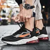 Dress Foot Saimei Oversize Sports Men's Spring and Summer 2022 Breathable Mesh Running Shoes Lightweight Air Cushion Casual