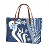 Duffel Bags Cumagical 2022 Arrivals Polynesian Floral Print Designer Famous Brands Ladies Custom Handbags Women Tote