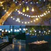 Tuindecoraties 12Packs 100 LED Solar Light Outdoor IP65 Waterdichte String Fairy Lampen slingers Kerstmis decoratie 12m 221202