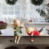 クリスマスの装飾エンジェル彫像樹脂かわいいキューピッド装飾の置物屋外ホームデスクトップチェルブ愛らしいケルブアートワーク＃G3