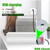 Solar Street Light Rechargeable 600lm LED Waterproof ficklampa USB -mobiltelefonladdare inomhus eller utomhusanv￤ndning b￤rbar c Dhilh