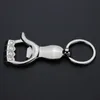 Silver Thumb Up Openers Hand Keychain Key Ring Beer Bottle Opener Wedding Gift