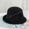 Sombrero de cubo de piel de conejo Artificial para mujer, sombrero de pescador grueso cálido para otoño e invierno, sombreros de lavabo de felpa de Panamá