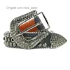 2022 Cinturão de designer BB Simon Stromestone cinto da cintura da pistola de miçangas brilhantes incorporando tendência personalizada artesanal pura Miss Miss Seller