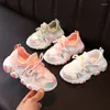 Sportschuhe Frühling Herbst Kinder Sport Weiche Sohlen Leichte Atmungsaktive Jungen Mädchen Kleinkind Mesh Kinder Turnschuhe