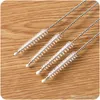 Stainless steel straw cleaning brush Brushes 175MM 200MM 240MM Nylon Straw Brush Drinking Pipe Tube Cleaner Baby Bottle Clean Tools Wholesale LZ1897