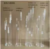 Свадебное украшение центральной части Candelabra Clear Candle Holder Acril Candlesticks для свадеб.