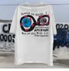 남자 티셔츠 거품 인쇄 CPFM X KID CUDI MAN ON THE MOON III TEE 남자 여자 1 1 고품질 흑백 스트리트웨어 티셔츠 새로운 T221202