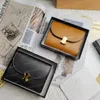 Fashion Lady Wallets Leather Designer Women Long and Short Coin Purse Classic Card Holder With Box HQCL221202254D