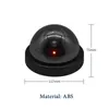 Dummy Wireless Security Fake Camera Simulated Video Surveillance CCTV Dome Met Red Motion Sensor Detector LED LICHT Home Outdoor binnen Batterij Powered