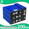 Brand New3.2V 200AH Lithium Iron Phosphate Cell 4/8/16/32pcs Rechargeable LiFePO4 Battery DIY Golf Cart RV Forklift Solar System