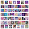 50pcs buharwave Art Ins Girls Cartoon Stickers Çıkarma Dekorasyon Diy Telefon Defter Bavul Dizüstü Bilgisayar Su Geçirmez Sticker