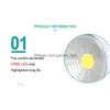 Ночные светильники COB LED Night Light Wardrobe Touch Lamp 3W аккумуляторный кухонный шкаф шкаф шкаф для нажатия на кран -палочка на лампах Del Ot8J1