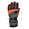 Gants de ski 2 batterie gratuite chauffage électrique moto cyclisme ski chauffé USB Rechargeable alimenté gant chauffe-mains 221203