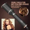 Curling Irons Automático Calador de cabelo com aquecedor de cerâmica turmalina e LED Mini Ferramentas de varinha de ar portátil 221203