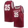 Ncaa College Temple Owls Basketball Jerseys Khalif Battle Damian Dunn Jamille Reynolds Zach Hicks Hysier Miller Nick Jourdain Jahlil