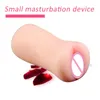 Full Body Massager Vibrator Sex Toy Realistic Pocket Pussy Vagina Adult GoodSilicone Masturbation Cup For Men Safe Soft Fidget Toys Orgasm Male Masturbator D2CW