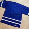 Maglia da hockey Custom Vintage Labatt Blue Baeur s cucita CCM lettere patch qualsiasi nome il tuo numero taglia S-6XL