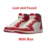 Dusted Clay 1s KAWS Satin Shadow 1 High OG Reverse Panda Basketball Shoes High Sport Red 85 Metallic Burgundy Lost and Found With Box Mens Shoe Bred 2024 Rebellionaire