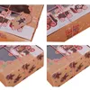 Gift Wrap 4/8/12pcs Kraft Paper Candy Box Christmas For Packaging Bag DIY Tag Xmas Noel Navidad Decoration Event Party Supplies 221202