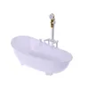 Cozinhas Jogue comida 16 Dollouse Miniatures Bathtub Furniture Banheiro Acessórios para o banheiro Frete Toy 221202