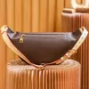 Designer Luxury Famous Cross Body Chest Pack Midjeväskor Kvinnakoppling M43644 Äkta läder axel Bumbag Tote Pocket Fanny Pack midja