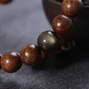 Strang Holzperlen Armband für Männer Frauen 8mm natürliche Buddha Holz Armbänder Perlen Handgelenk männlich
