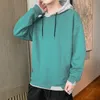 Heren Hoodies Sweatshirts Men Casual Harajuku Sweatshirt Hoodies Mannelijke solide kleur pullover tops lente herfst mode heren sweatshirt met capuchon sweatshirt 221202