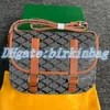 Vintage mannen Messenger tas tas dames Designer zadels Belvedere tas Luxe tote clutch klassieke envelop handtassen Echt lederen schouder hobo CrossBody tassen