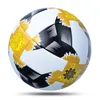 Balls Est Soccer Standard Storlek 5 4 Maskinstickad fotboll PU Sports League Match Training Futbol Voetbal 221203