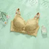 Frauen Sexy Set BHs Sets Cht Zeigt Kleine Ultradünne Stahl Ring Keine Spur Große Unterwäsche Cup Hilfs Brust Spitze bh