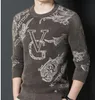 Men's Sweaters New Winter Brand Cashmere Sweater Fashion Jumper Thick Warm Pull Homme Men Clothing