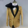 Herrenanzüge Blazer Junge 3-teiliges Anzugset Jacke Hose Weste Mode Kinderboutique Hochzeit Mann formelles Kleid Mantel 221202