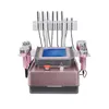 Máquina de adelgazamiento multifuncional con 40K80K Lipo Laser Cavitación al vacío Ultrasónico RF Body Shaping Massager Dispositivo de belleza para spa Uso en el hogar Aprobado Personalizado