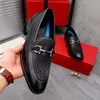 Gentlemen Business ￤kta l￤derl￤genheter Walking Casual Loafers Men Wedding Party Brand Designer Dress Shoes Storlek 38-45 MKJKK0000044