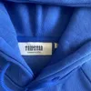 Męskie bluzy bluzy Mężczyźni Kobieta 1 1 najwyższej jakości ręcznik haft haftowy polar bluzy z kapturem z kapturem Blue Tiger 221202