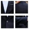 Men's Suits Blazers Men 2 Pieces Sets Formal 3 Full Business Korean Pants Blue Coats Wedding Elegant Jackets Luxury 221202