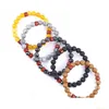 Perles Hommes Fer Noir Perles De Lave Bracelet Mti Couleur Pierre Volcanique Naturelle Bracelets De Perles Bracelet Bijoux De Mode Livraison Directe Dhool