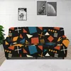 Stoelbedekkingen woonkamer banken bedekken creatieve kleurrijke geometrische patronen sofa chaise lounge print on demand elastisch voor